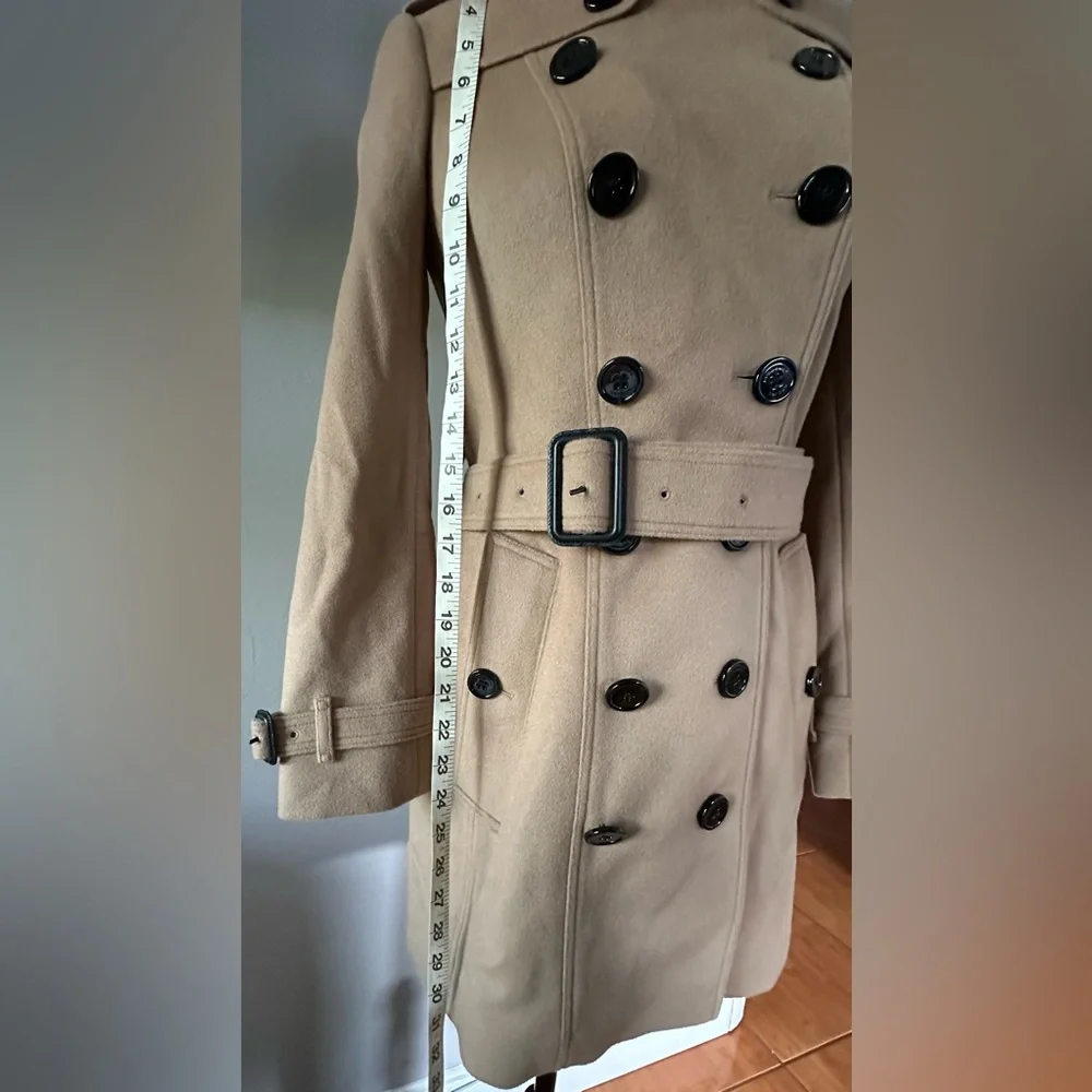 Burberry London England  Cashmere/‎ Wool coat - Picture 6 of 12